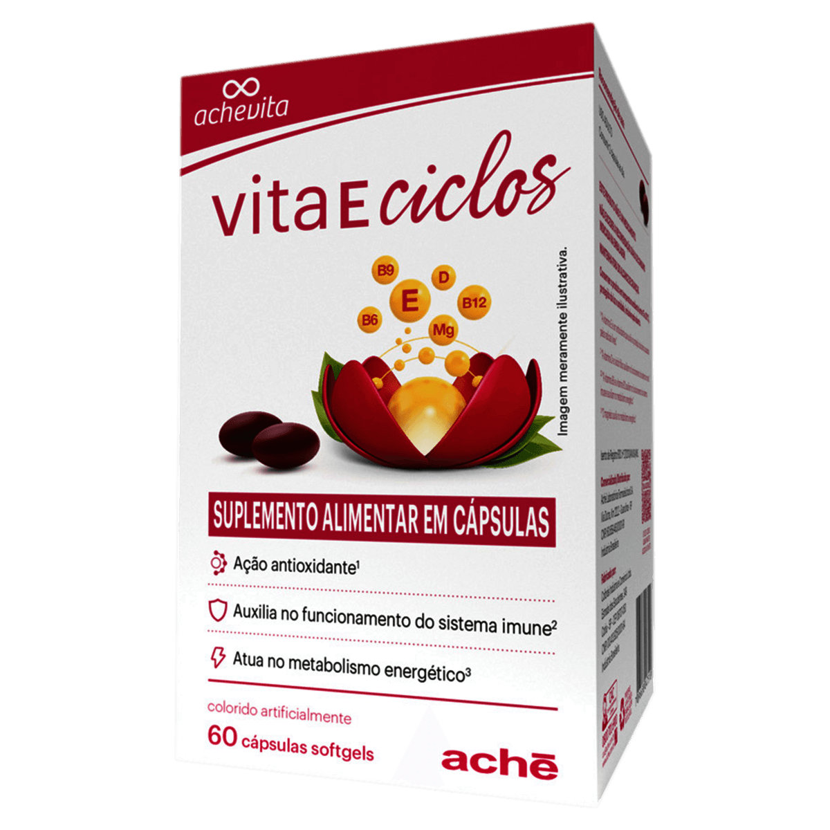 Vita e Ciclos 60 Cápsulas Softgel - Imagem 1